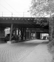 Magyarország, Budapest VIII.,Budapest IX., Könyves Kálmán körúti aluljáró a Kőbányai út felé nézve. A kép forrását kérjük így adja meg: Fortepan / Budapest Főváros Levéltára. Levéltári jelzet: HU.BFL.XV.19.c.10, 1961, Budapest Főváros Levéltára / BRFK helyszínelési fényképei, BRFK Hivatala Bűnügyi Technikai Osztály, aluljáró, Budapest, Fortepan #104260