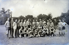 Magyarország, 1947, Hámori Gyula, futballcsapat, Budapest, Fortepan #104646