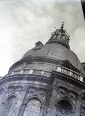 Magyarország, Budapest V., Szent István tér, a Szent István-bazilika kupolájának helyreállítása., 1948, Hámori Gyula, Ybl Miklós-terv, kupola, Budapest, Fortepan #105166