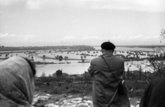 Serbia, Belgrade, Nándorfehérvár, kilátás a várból, háttérben a Duna., 1965, Hunyady József, flood, picture, Fortepan #105873