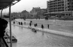 Serbia, Novi Sad, Duna-part a Felszabadulás gőzhajó fedélzetéről nézve., 1965, Hunyady József, Fortepan #106065