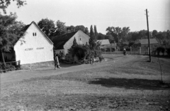 Hungary,Lake Balaton, Szigliget, Kossuth utca., 1962, Hunyady József, village, Fortepan #106177