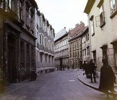 Hungary, Sopron, Szent György utca a Hátsókapu felől a Fő (Beloiannisz) tér irányába nézve., 1965, Hunyady József, colorful, Fortepan #106481