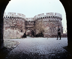 Serbia, Belgrade, Nándorfehérvár, a vár ikerbástyái., 1965, Hunyady József, colorful, Fortepan #106596