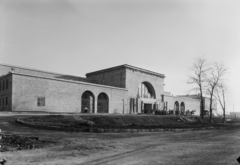 Magyarország, Hatvan, vasútállomás., 1956, UVATERV, vasútállomás, Nagy Béla Zoltán-terv, Félix Vilmos-terv, Fortepan #10705