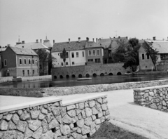 Hungary, Tapolca, Malom-tó., 1963, Hunyady József, Fortepan #107088