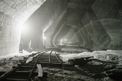 Romania,Transylvania, Désakna, sóbánya., 1940, Kókány Jenő, salt mine, Fortepan #107432