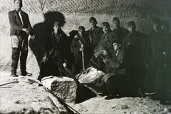 1940, Kókány Jenő, salt mine, Fortepan #107437