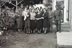 1940, Kókány Jenő, tableau, soldier, Fortepan #107462