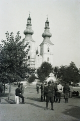 Hungary, Máriapócs, Szent Mihály-templom (kegytemplom)., 1940, Kókány Jenő, pilgrimage, Greek Catholic, Fortepan #107466