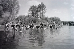 1940, Kókány Jenő, shore, bath, Fortepan #107480