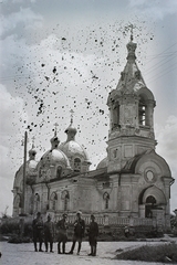 Oroszország, Rilszk, Lenin utca 22., Urunk Mennybemenetele templom., 1942, Kókány Jenő, templom, második világháború, Orosz ortodox egyház, Fortepan #107511