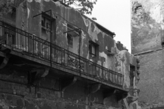 1982, Makovecz Benjamin, demolition, courtyard balcony, Fortepan #107899