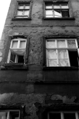 1985, Makovecz Benjamin, window, Fortepan #108259