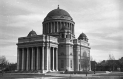 Magyarország, Budapest VIII., Magyarok Nagyasszonya (Rezső) tér, Magyarok Nagyasszonya-templom., 1957, Hámori Gyula, templom, katolikus, Budapest, neoklasszicizmus, Fortepan #108544