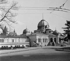 Magyarország, Városliget, Budapest XIV., Műjégpálya., 1960, Bauer Sándor, Budapest, Schickedanz Albert-terv, eklektikus építészet, Fortepan #109527