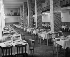 Hungary, Budapest XXI., Kossuth Lajos utca, a Csepel Vas- és Fémművek Munkásszállójának étterme., 1962, Bauer Sándor, restaurant, Budapest, Fortepan #110542