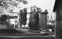 Magyarország, Víziváros, Budapest I., Donáti utca a Toldy Ferenc utca elágazása felől., 1974, Mészöly Leonóra, rendszám, Budapest, Fortepan #11065