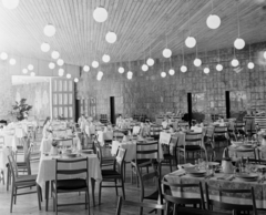 Magyarország, Sopron, Várisi út 4., Hotel Fenyves (később Hotel Lövér), étterem., 1965, Bauer Sándor, Fortepan #110860