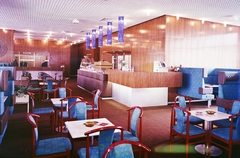 Hungary, Székesfehérvár, Hotel Alba Regia, eszpresszó., 1972, Bauer Sándor, colorful, hotel, Fortepan #110942