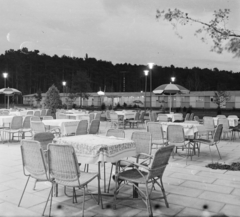 Magyarország, Balatonföldvár, Motel., 1960, Bauer Sándor, erdő, kerthelyiség, motel, Fortepan #111143