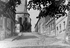 Csehország, Šumperk, Keresztelő Szent János-templom (Kostel svatého Jana Křtitele)., 1960, Kurutz Márton, Fortepan #11121