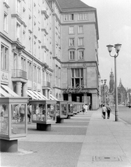 Németország, Drezda, Seestrasse, Cafe Prag., 1960, Kurutz Márton, NDK, Fortepan #11179