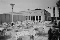 Magyarország,Balaton, Siófok, Foki-hegy, Halászcsárda, háttérben a Touring Hotel., 1971, Bauer Sándor, Fortepan #112037