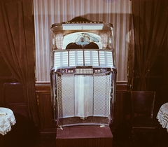 1958, Bauer Sándor, Wurlitzer-márka, Fortepan #112267