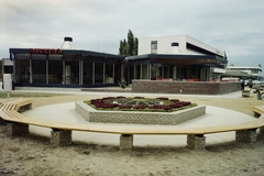 Magyarország, Ajka, Szabadság tér 8., Hotel Ajka., 1974, Bauer Sándor, színes, szálloda, Fortepan #112319