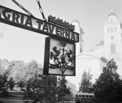 Magyarország, Eger, Trinitárius utca, Agria Taverna., 1967, Bauer Sándor, Fortepan #113412