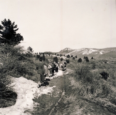 1940, Buzinkay Géza, tourist, excursion, Fortepan #114668