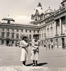 Hungary, Budapest I., Királyi Palota (később Budavári Palota), Nagy udvar., 1937, Buzinkay Géza, Budapest, Fortepan #114682