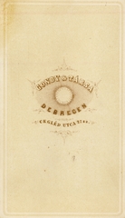 Magyarország, Debrecen, Cegléd utca 27., Gondy és Társa fényképészek., 1909, Fortepan, műterem, fényképész, hátlap, Fortepan #114775