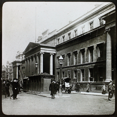 Egyesült Királyság, London, St. Martin's Le Grand, Főposta (General Post Office)., 1900, Fortepan/Album006, klasszicizmus, postahivatal, portikusz, neoklasszicizmus, Robert Smirke-terv, Fortepan #115048