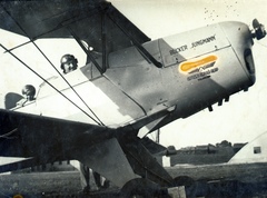 1939, Kelemen Zsuzsa, repülőgép, Bücker Bü 131, pilóta, biplán, Fortepan #115085