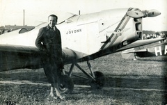 Hungary, a Budapest Sportrepülő Egyesület Klemm L 25 típusú sportrepülőgépe., 1937, Kelemen Zsuzsa, Fortepan #115135