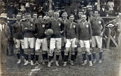 Magyarország, Kaposvár, 1913, Schmal Alexandra, futballcsapat, Fortepan #115606