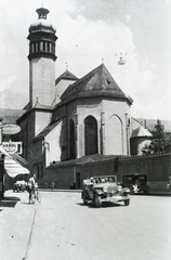 Austria, Innsbruck, Hofkirche., 1937, Széman György, church, automobile, Fortepan #115693