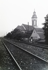 Hungary, Nagymaros, Szent Kereszt Felmagasztalása templom., 1937, Széman György, Fortepan #115701