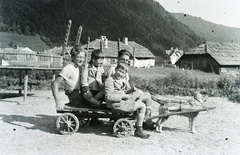 Austria, Mallnitz, 1937, Széman György, cart, Fortepan #115713