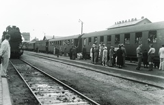 Magyarország, Budapest I., Déli pályaudvar., 1939, Széman György, vasút, vagon, vasútállomás, Budapest, Fortepan #115752