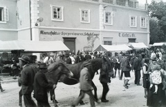 Austria, Mauterndorf, Marktplatz (Postplatz)., 1937, Széman György, Fortepan #115766