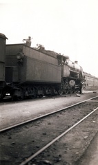 1937, Széman György, railway, train, rails, MÁV Class 424, Fortepan #115849