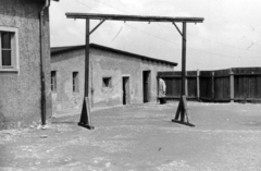 Németország, Buchenwald, koncentrációs tábor, bitófa., 1960, Chikán Dóra, NDK, nácizmus, akasztófa, Fortepan #115961