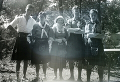 Magyarország, Gödöllő, 4. Nemzetközi Cserkész Világtalálkozó (Jamboree)., 1933, Koroknai-Tegez Ferenc, skót, skót kockás, cserkész, Fortepan #116021