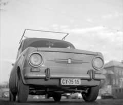 1976, Krantz Károly, rendszám, Fiat 850, Fortepan #116074