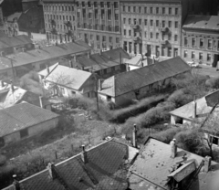 Magyarország, Budapest IX., a bontás előtt álló Mihálkovics-telep, háttérben a Mihálkovics utca házsora., 1978, Krantz Károly, Budapest, Fortepan #116078