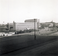 Finnország, Helsinki, Postapalota a Parlament felől nézve., 1937, Lettner József, postahivatal, Funkcionalizmus, Kaarlo Borg-terv, Jorma Järvi-terv, Erik Lindroos-terv, Fortepan #116166