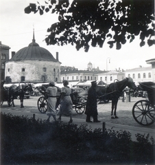 Russia, Viborg, (ekkor Viipuri), Piac tér., 1937, Lettner József, Fortepan #116180